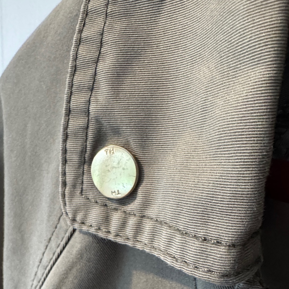 π²Tommy Hilfiger Women's Olive Green Utility Coat - Picture 12 of 12